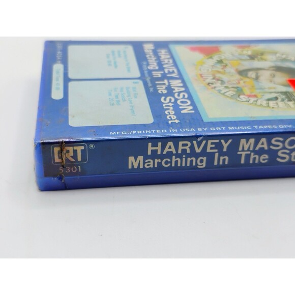 VERY RARE! SEALED HARVEY MASON MARCHING IN THE STREET CASSETTE TAPE, 5301-4054 H - Picture 4 of 7